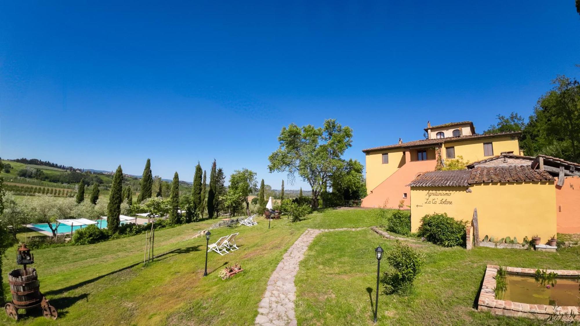 Agriturismo La Ca'Solare Palaia Exteriör bild