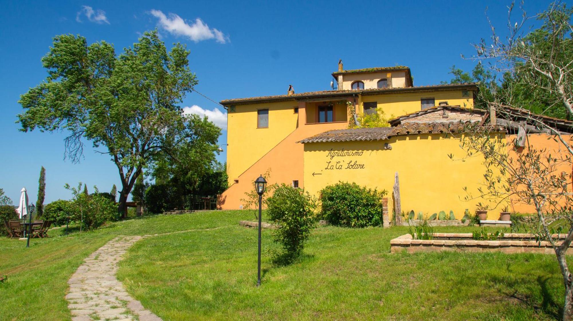 Agriturismo La Ca'Solare Palaia Exteriör bild